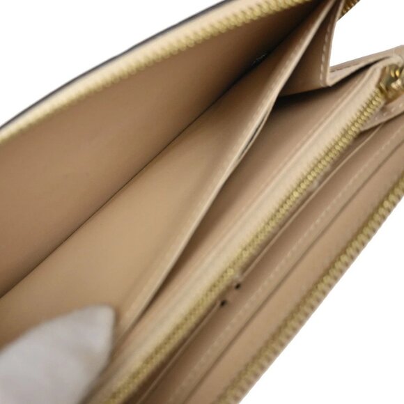 LOUIS VUITTON Clemence Zipper Wallet Monogram Vernis Leather BE - Picture 14 of 14